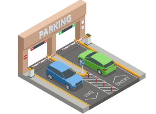 Ejemplo de conttrol de accesos en parqueaderos publicos y privados